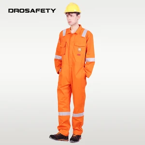 Engineers Mechanic Mining Reflective EN11612 Fire Resistant Safety Workwear Mens Work Coverall