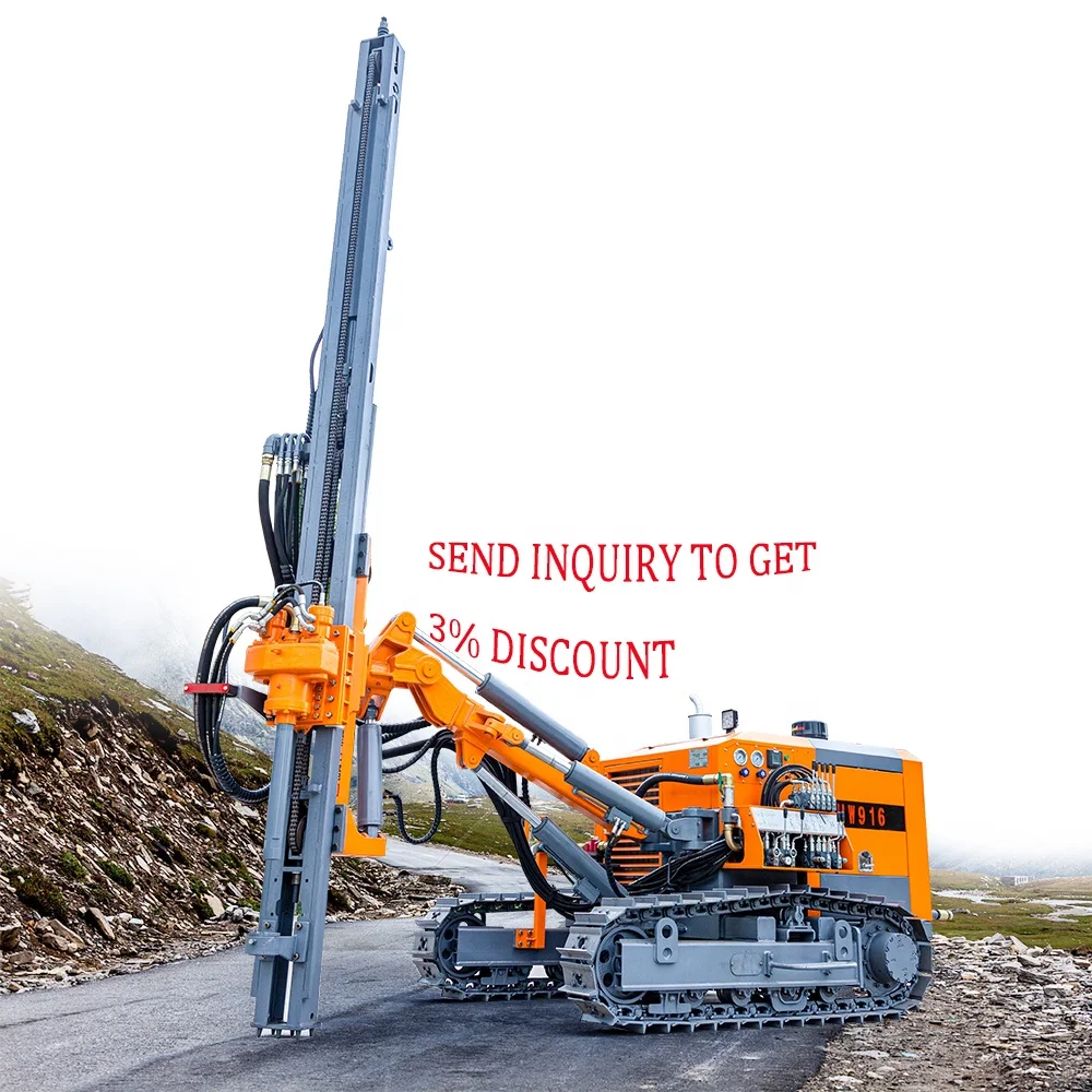 Mine DTH 30 Meters Blasting Hole Hard Rc Surface Top Hammer DTH Drilling  Machine