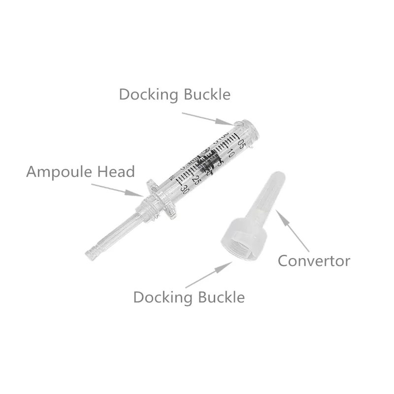 Factory Price Disposable 0.3ml 0.5ml No needle Ampoules Head