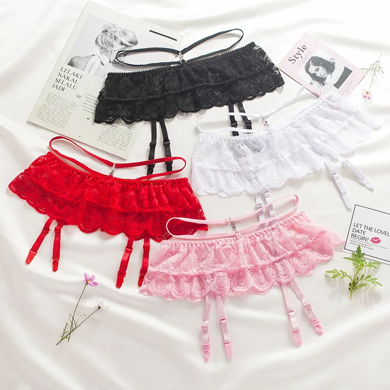 ruffle garter belt Grey Ruffled Tulle Silver Beading Wedding Garter