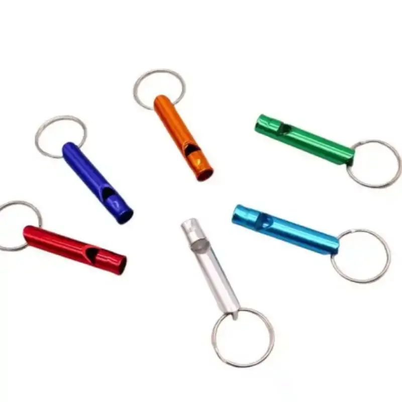 Wsnbwye Whistle Key Chain Customize Logo 3D Carabiner Rubber Keychain LED Anime Fan Gift Key Organizer