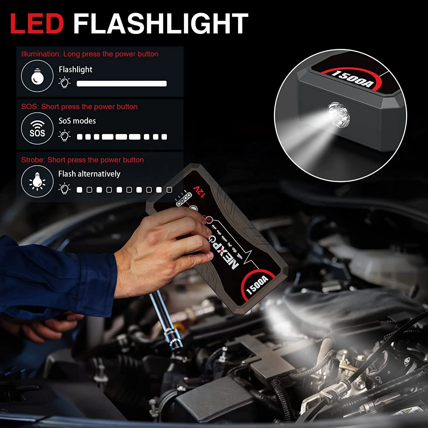 High Power 6-in-1 Jumpstarter - Luxe hardcase – Current Components