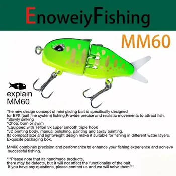 NEW 60cm 6.5g 2 Sections Glide Rattled Soft Tail Swimbait Large Saltwater Fresh Water Fishtail Hard Swimbait Fishing Lures Bait – Soft Lure – view 5
