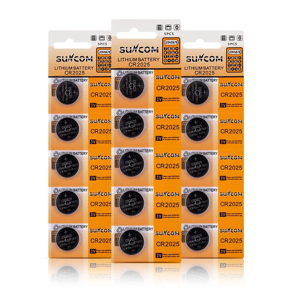 Free Shipping Lithium Button Battery Cells Brand Maxellcr2032/Cr2025/Cr2016 