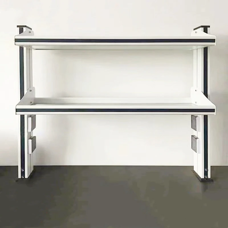 Reagent Shelf Height-adjustable Chemical Laboratory Storage Rack for Lab Benches