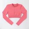 manches longues rose