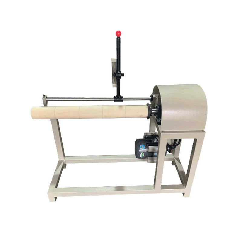 650mm Paper Tube Cut Slitting Rewinder Machine Paper Core Cutting Machine