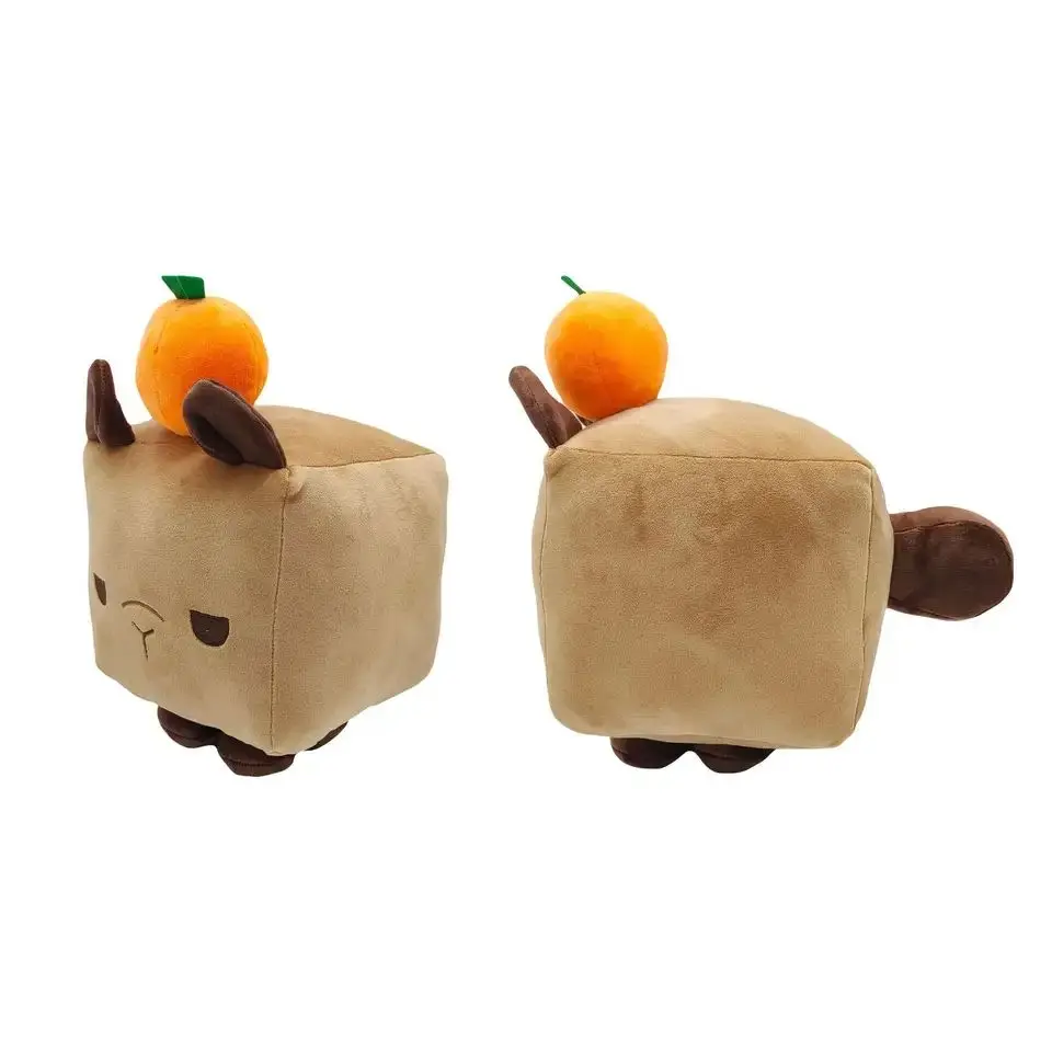 Pet Simulator X Cat Plush Robloxing Pet Simulator X Huge Pink Salamander Big Games Plush Toys With Orange Stuffed Doll Plushies