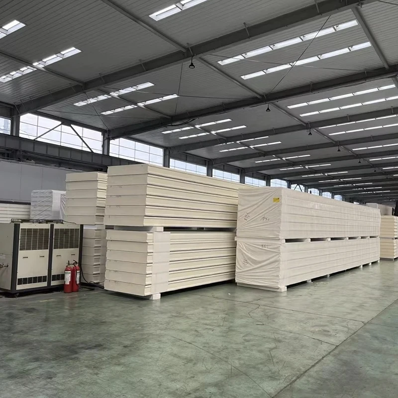Factory Price 50/100/150mm Cold Room Polyurethane Insulation PU Sandwich Panels