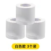 Blanco, 3 rollos [23 seda, extra largo]
