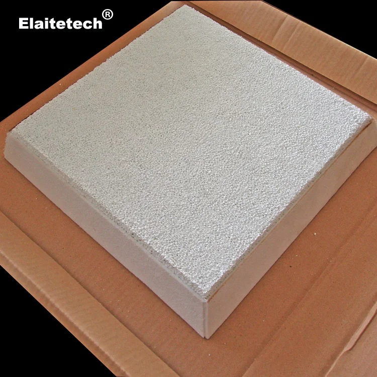 High Temperature Sintering Aluminum Oxide Ceramic Filter Plate Manufacture