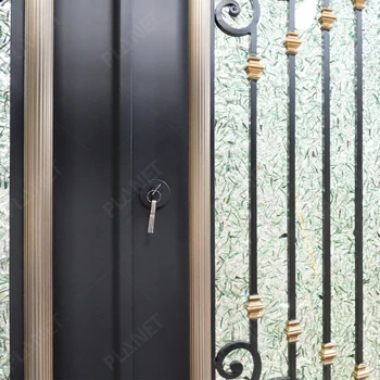 Classical Chinese Design Wrought Iron Doors for Houses