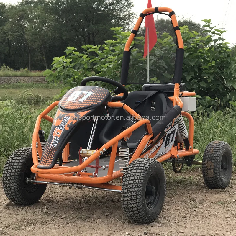 Kids Go Kart 200cc 125cc Four Wheel Small Kart Single Seat