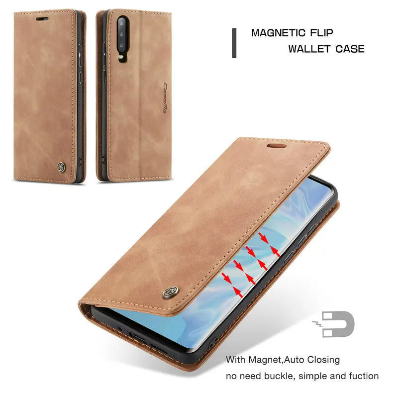 Caseme for Huawei P30 Lite Wallet Phone Case with Slots - Main Image