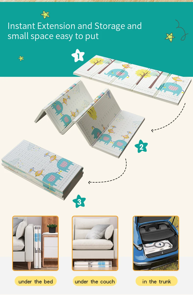 Cheap Price Educational Multifunctional Waterproof Foldable Xpe Foam