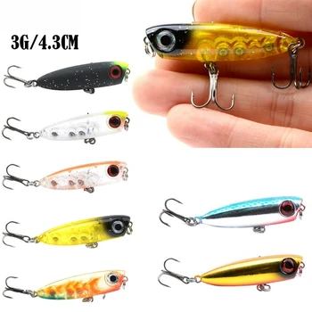 3.0g/4.3cm Fishing Lures Slow Sinking Pencil Lures Hard Fishing Bait Fishing Plugs for Salmon Redfish Trout Bas – Pencil – view 2