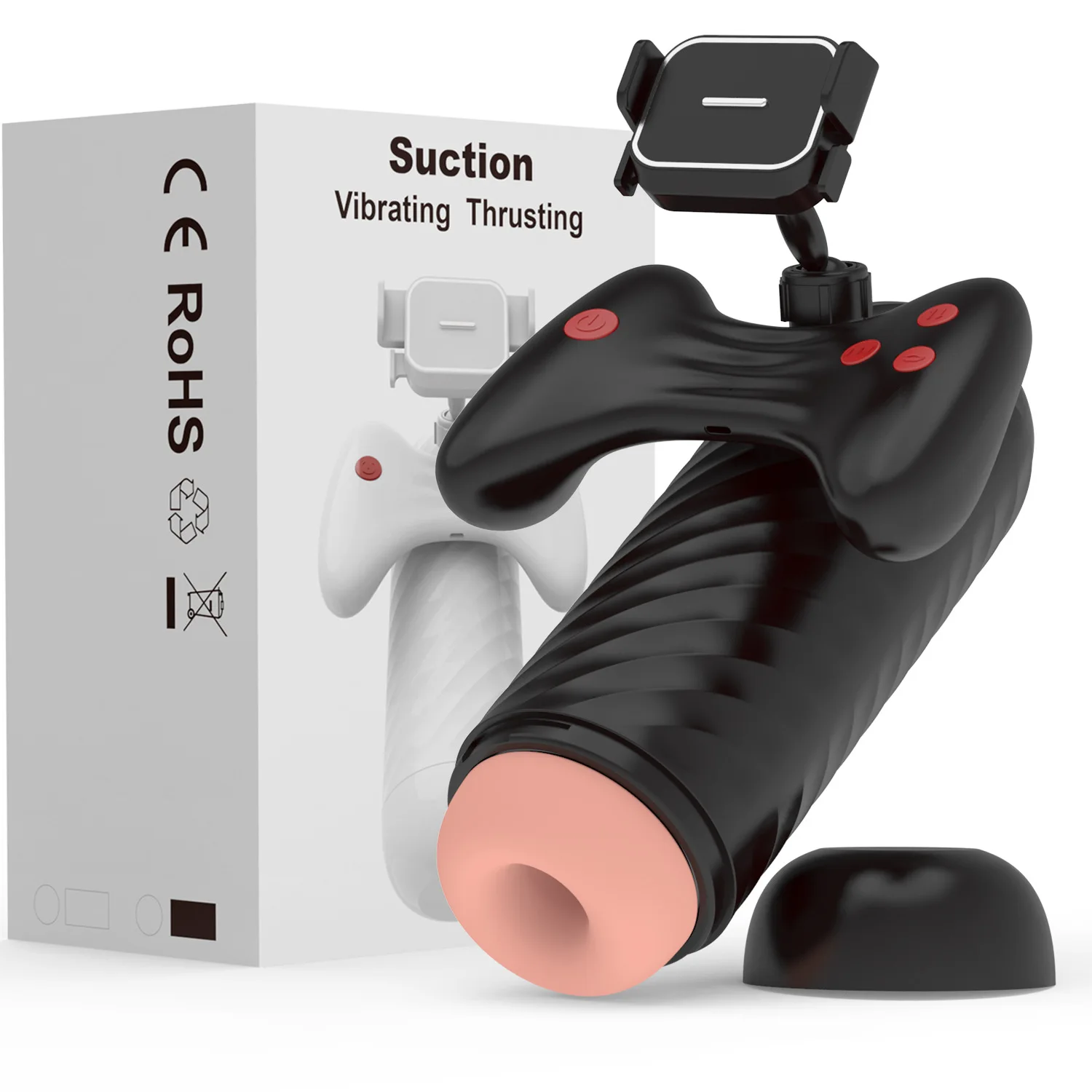 dildo spiel Bum Flick Silicone Vibrating and Flicking Butt Plug with Remote – BBD Brands main image 0