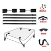 Cinghia per bondage da letto, pinze per capezzoli, bavaglio con palla, frusta in pelle