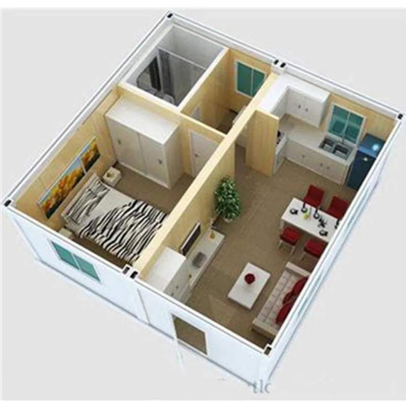 Lowes Prefab Prefabricated Modular Portable Office Hotel Room Kit Cabin Flat Container House Homes for Sale