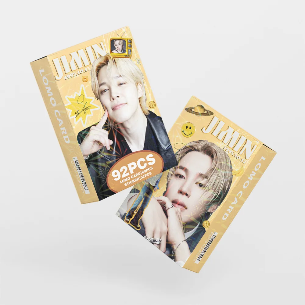 Kpop 92pc Star Lomo Cards JIMIN Arirang Album Dragon Color Printed
