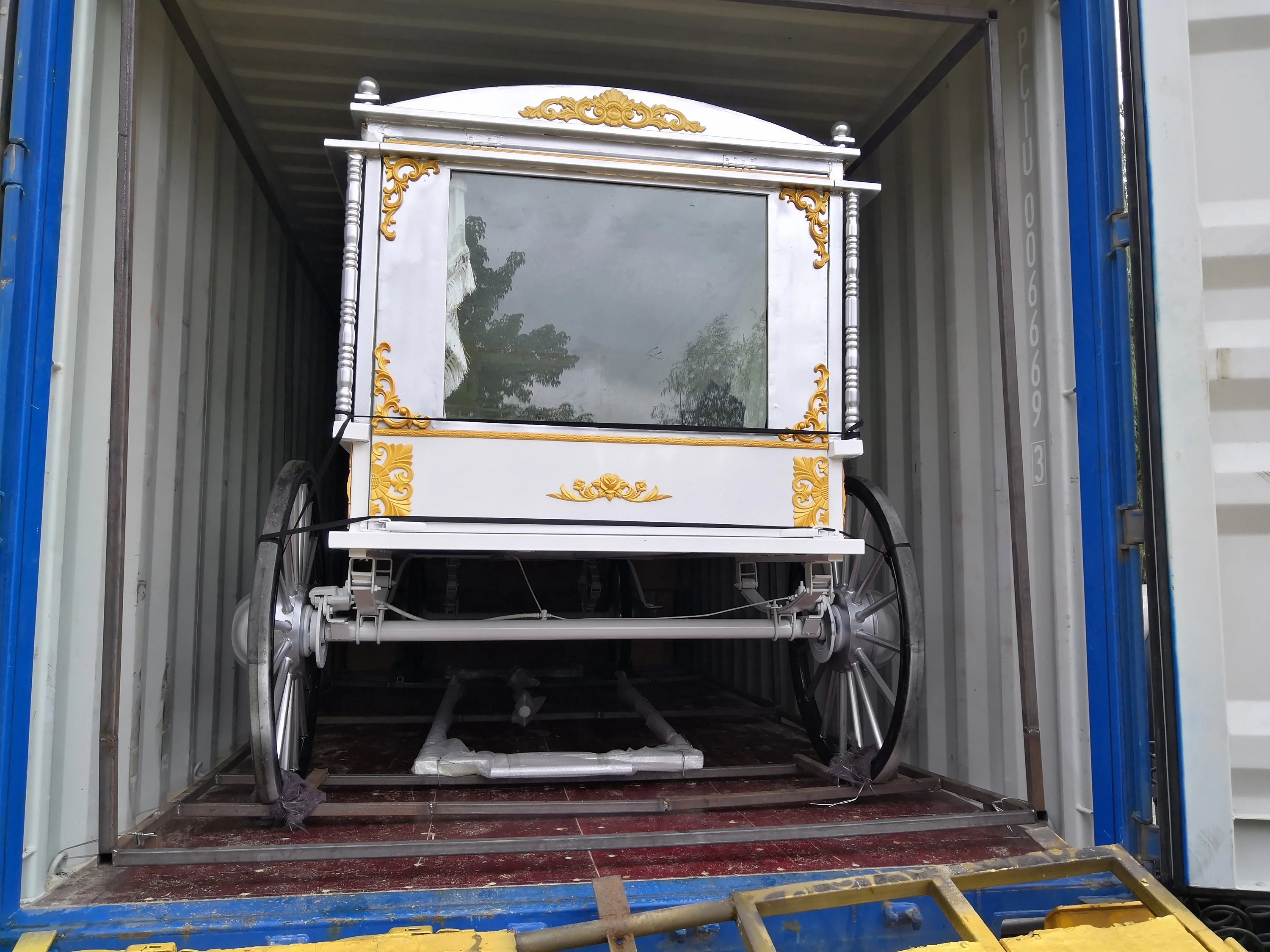 Classic Funeral Supplie Funeral Chariot Electric Vehicle Classic Hearse