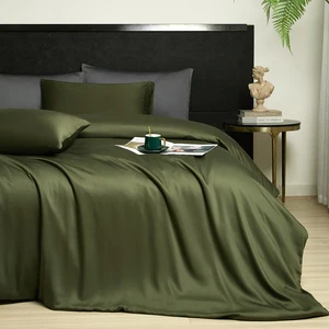 300TC Bamboo Queen Size Bed Sheet Set Bed Sheets Bamboo Bedding Set Viscose