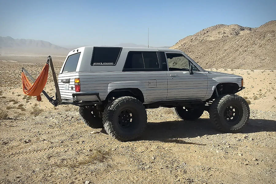 ヒッチハンモックマウント4x4オフロード車両トレーラーバー
