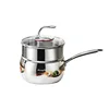 Stainless steel milk pot