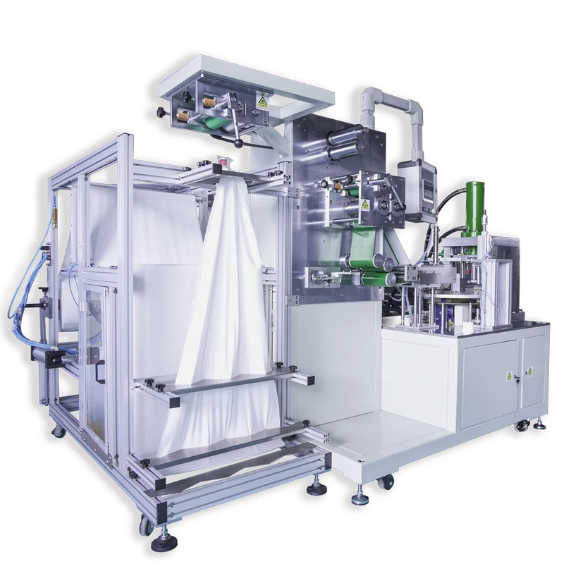 Compressed Towel Making Machine Full Automatic Disposable HY Aluminum Alloy 1 Set Standard Export Wooden Box PLC Control 7KW