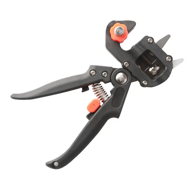 Hot Garden Grafting Tool Set 3 Blade Scissors Trim Non-Slip Metal Trim Tree Trimmer