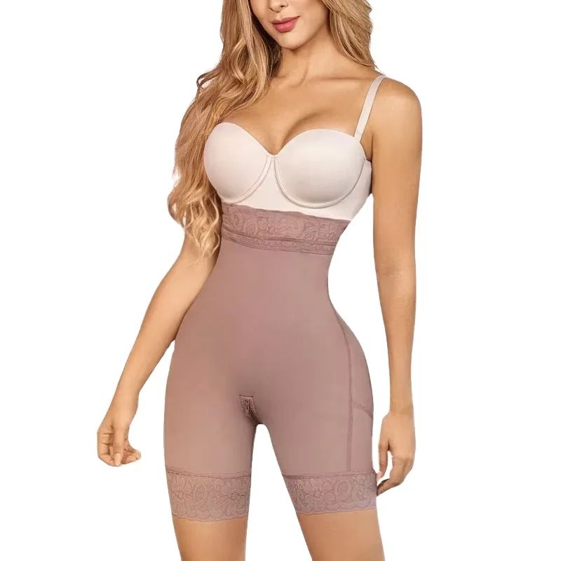 Short Strapless Levanta Cola Colombian Reductive Girdles Women