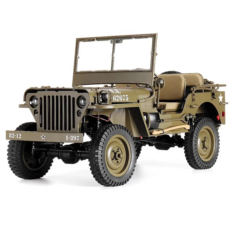 RocHobby 1/12 1941 MB RCジープ4x4 WOWRC RocHobby 1/12 1941 MB Scaler RC Jeep 4x4 Hobby Grade
