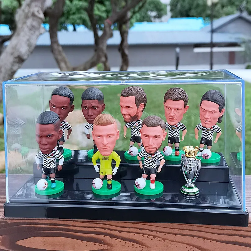 PVC製サッカー選手フィギュア おもちゃ マドリード ロナウド メッシ
