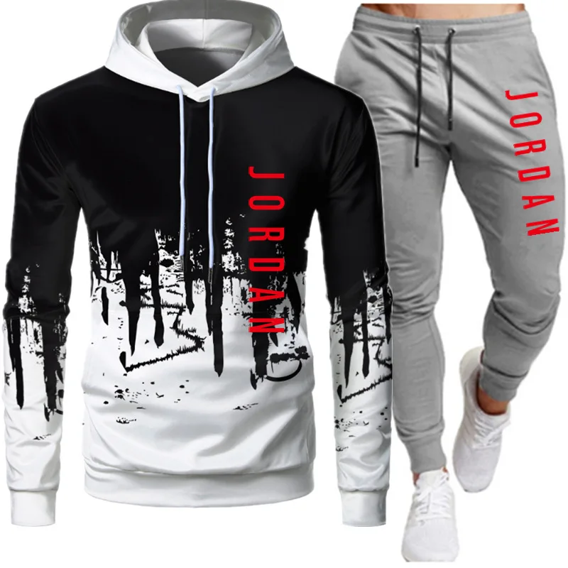 Men's American Blockbuster High Street Fashion Loungewear Set For Summer,  New Pullover Long Sleeve Spades K Poker Print Graphic Shirts & Shorts,  Casual Home Set Youth Sports Suit - Temu Bahrain