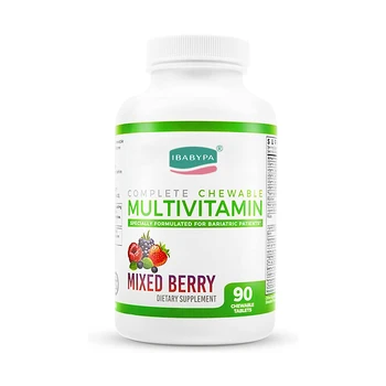 OEM Complete Chewable Bariatric Multivitamin Tablets - 45 mg Iron - Bariatric Vitamin & Supplement for Post Bariatric Surgery