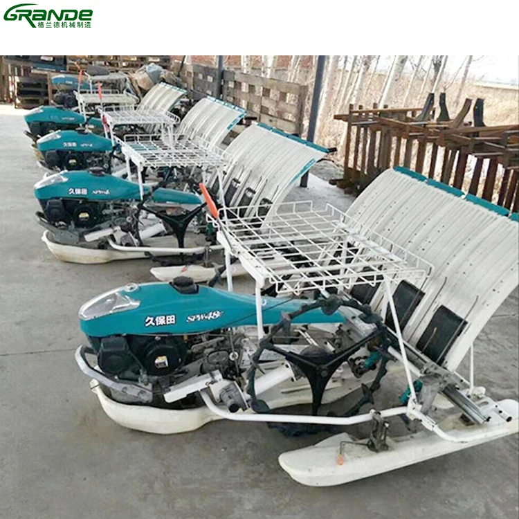KUBOTA Walking Type 4 Rows Rice Transplanter