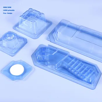 Dust-free Hard Plastic Pharmaceutical Packaging Medical Blister Trays for Hospital Laboratories