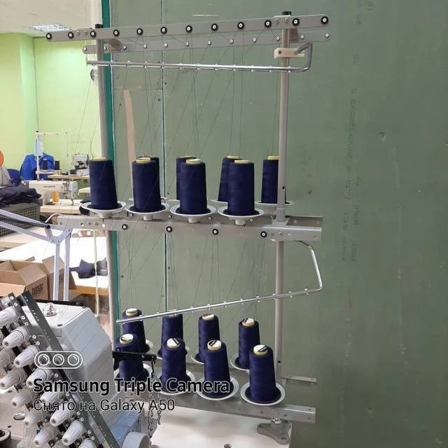 ZY-VC008 Zoyer Smocking Multi Needle 8 Needle Chain Stitch Sewing Machine for Waistbands Garment Factory