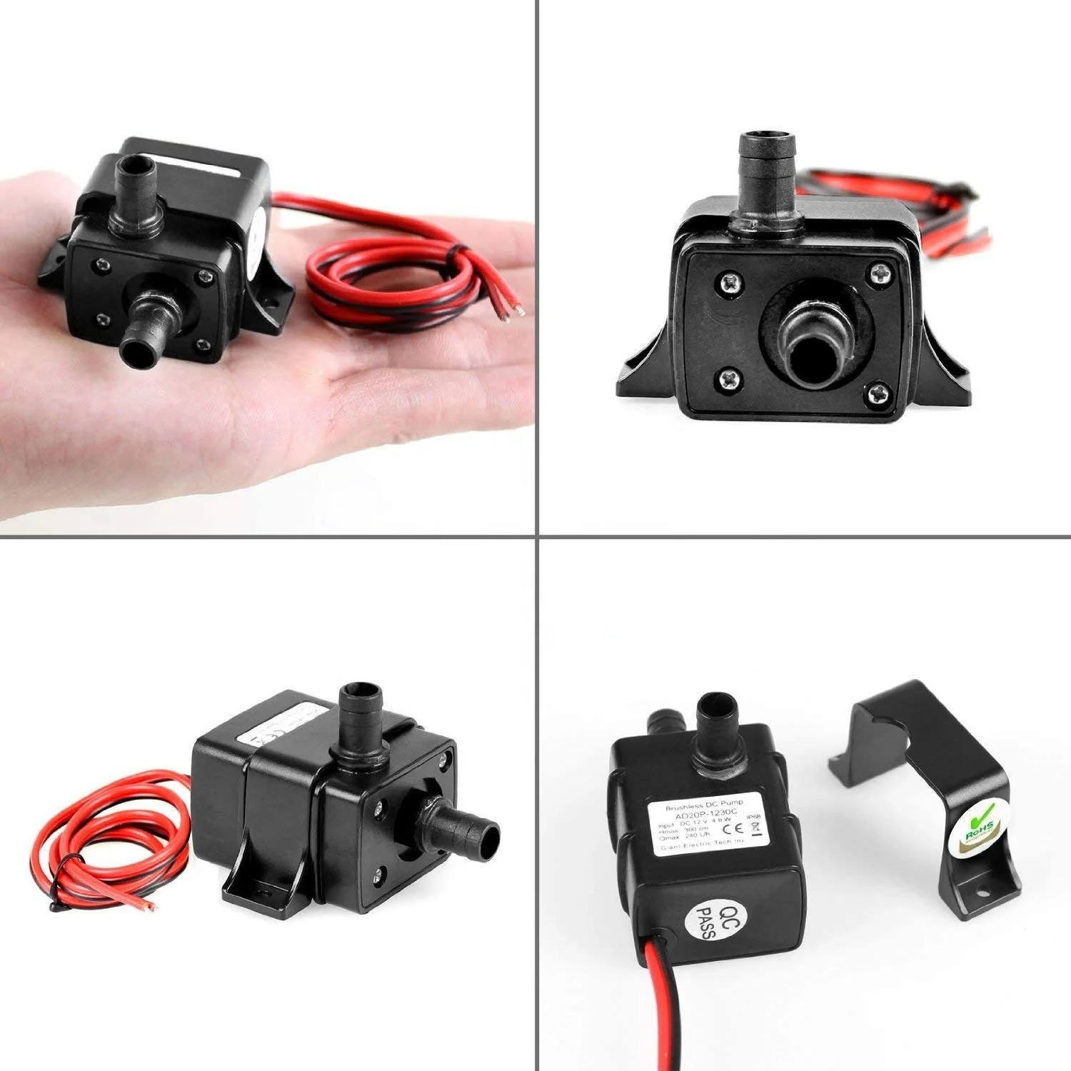 PWM Speed Control 12v Dc Mini Electric Heat High Pressure Water Circulation Pump for Home Use