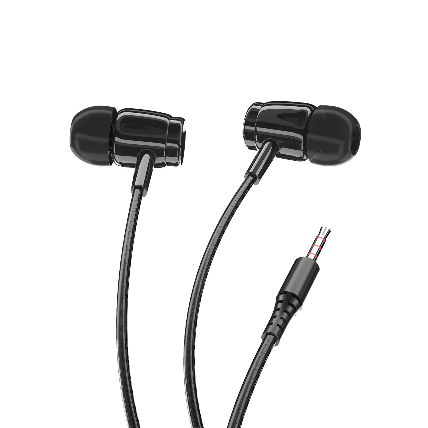 PZXオリジナルイヤホンステレオワイヤード3.5mmインイヤー、マイク付き