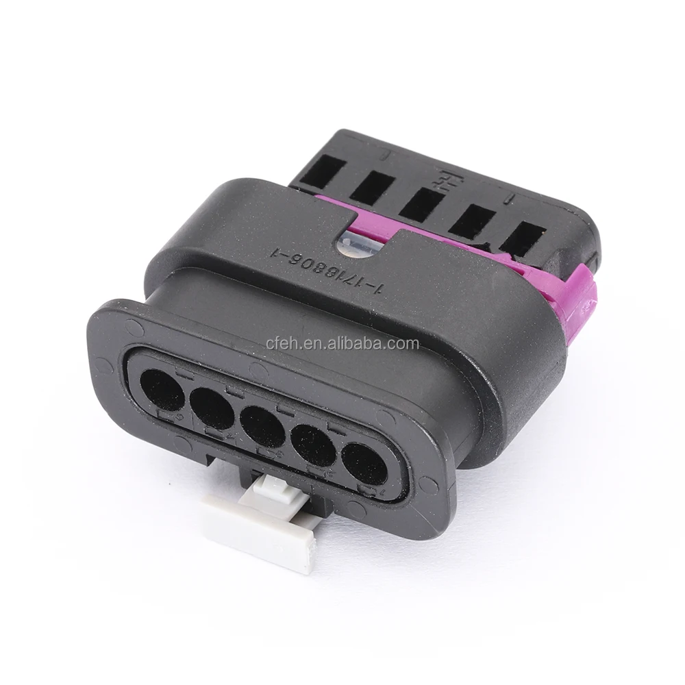 Connettori Elettrici Impermeabili AMP A 6 Pin - Set Da 5, Maschio E Femmina, Per Cablaggi Auto, Barche, Sensori