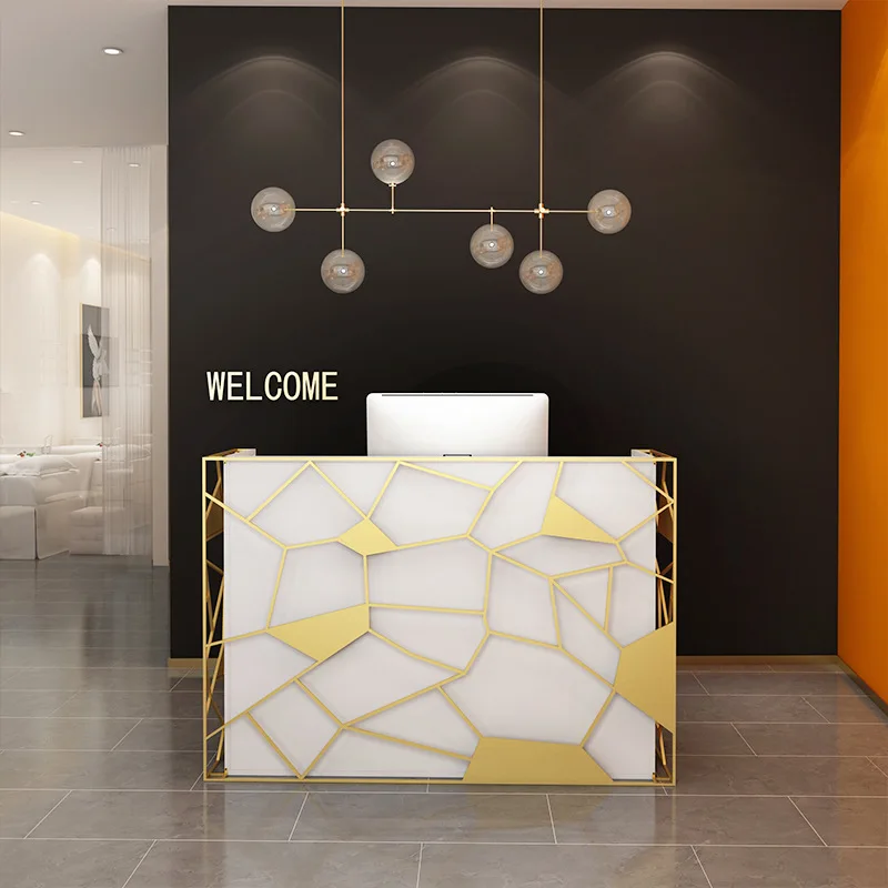 Modern Office Reception Desk Salon Reception Table Design| Alibaba.com