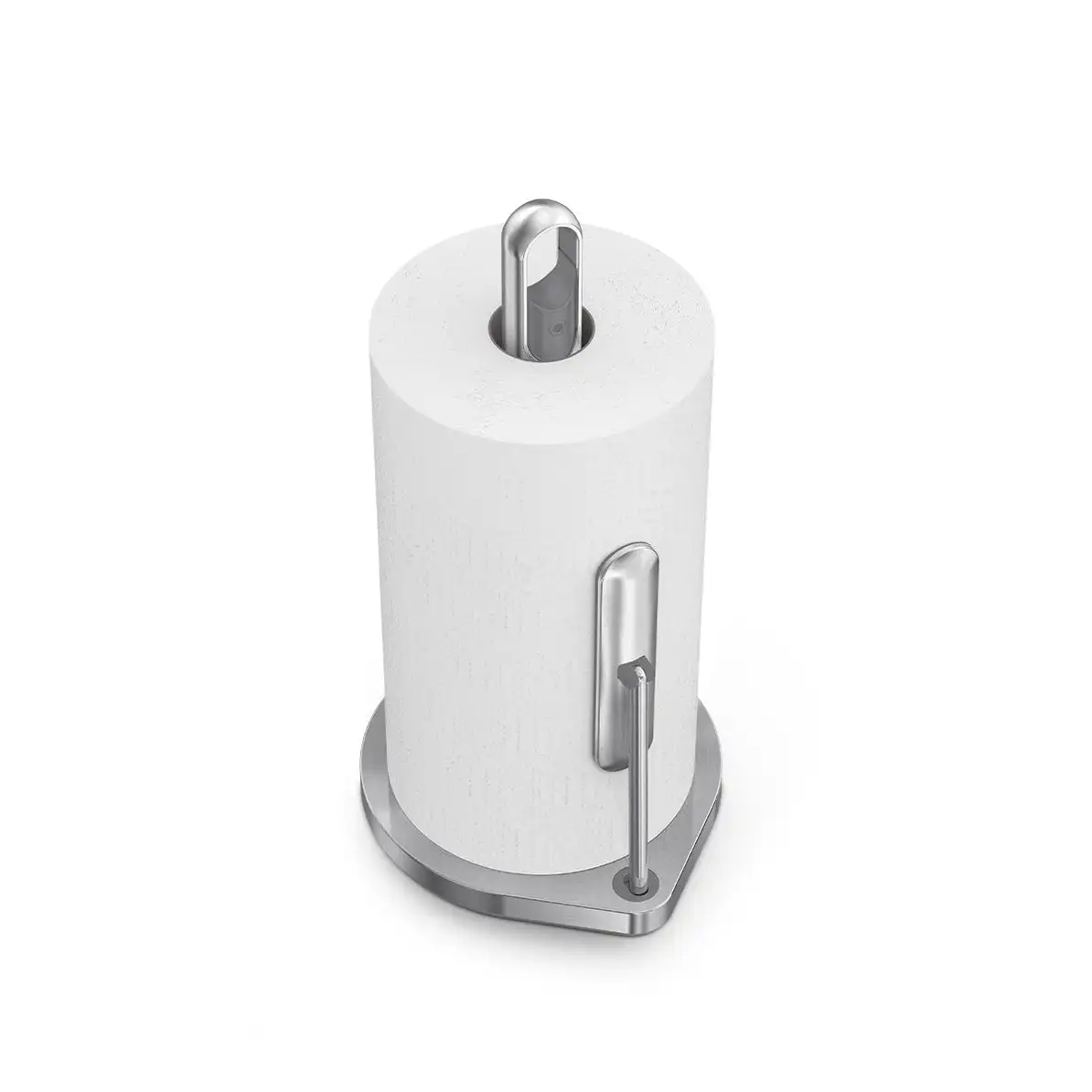 Customized Paper Towel Pump Silver Stainless Steel One Hand Tear Paper