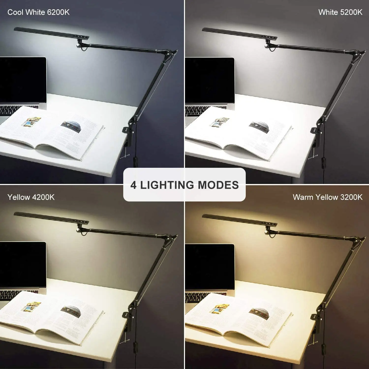 Indoor Table Lighting Reading Task Illuminating Desk Lamp for Nail Art