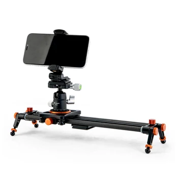 Carbon Fiber Video Camera Track Dolly Slider Video Rail Track Slider for Phone Dslr Camera Smartphone Rail Track Slider product image