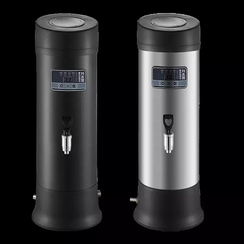 New Design 10L Large Capacity Cylinder Restaurant Water Boiler Kettles Electric Milk Boiler for School Office Hotel