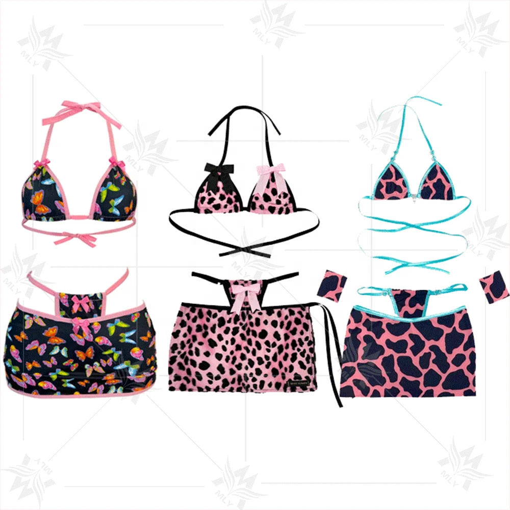 Seamless Tie Front String Swimsuit by OEM Manufacturer MLY