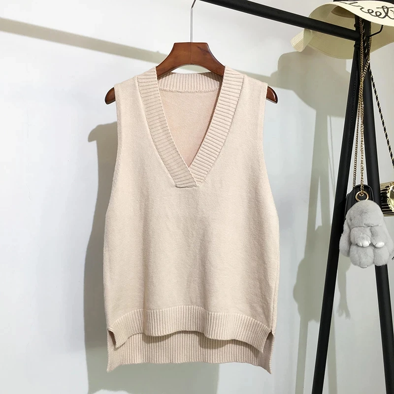 Wild Sweater Vest Sleeveless Sweater 