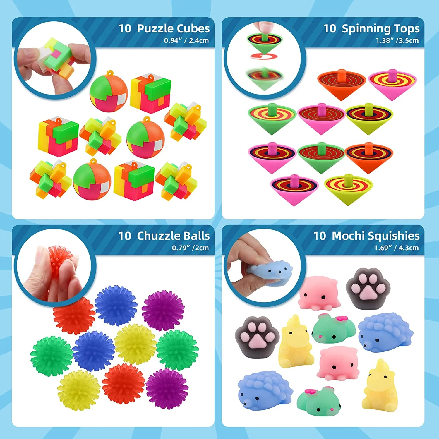 New Cheap Sensory Fidget Toy Packs With Stress Ball Marble Mesh Anxiety ...