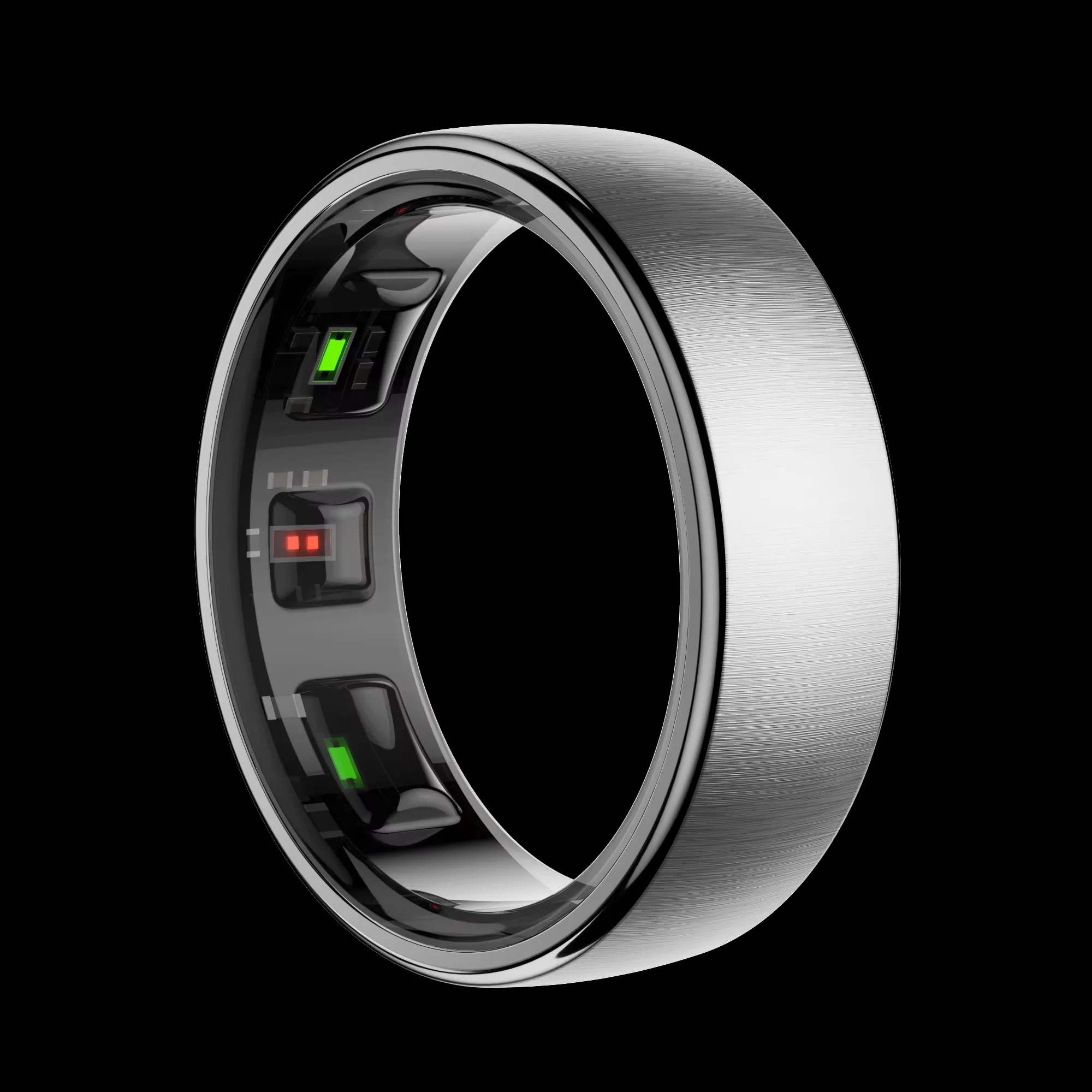 R10/Q10 Fashion Minimalism Fitness Tracker Smart Ring with Motion Monitoring 5ATM Waterproof & Wireless Charging App Control
